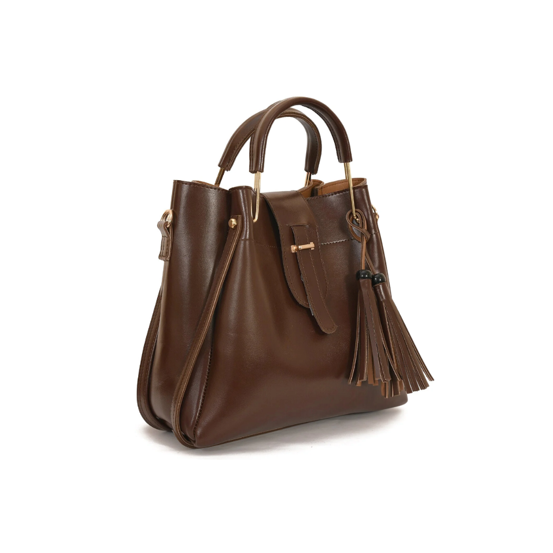 Women’s 3 Piece Handbag Set Brown